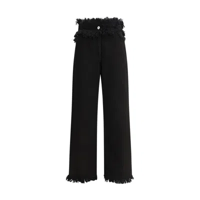 FERRAGAMO FERRAGAMO FRAYED EDGES WOMEN'S JEANS
