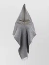Ferragamo Fringe Hooded Scarves Featuring Detailing