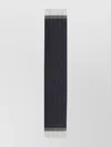 Ferragamo Cashmere And Wool Blend Scarf In Black