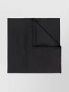 Ferragamo Fringed Jacquard Silk-wool Blend Shawl