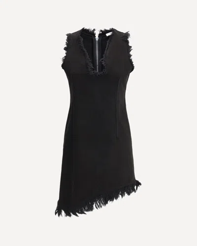 FERRAGAMO FRINGED MINI DRESS