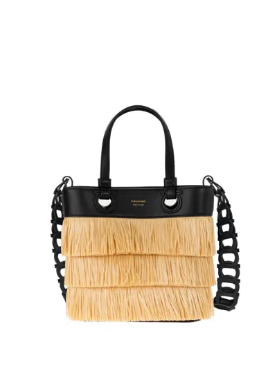 Ferragamo Fringed Tote Bag