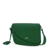 Ferragamo Front Flap Crossbody Bag In Green
