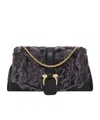 Ferragamo Front Flap Handbag (xs) In Gray