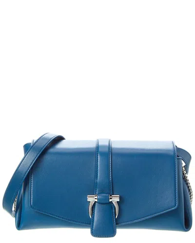 Ferragamo Front Flap Small Leather Crossbody
