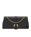 Ferragamo Women's Small Leather Crossbody Bag In Black