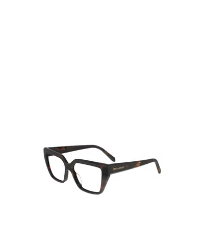 Ferragamo Full-frame Plain Mirror In Brown