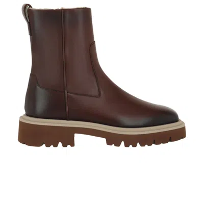 Pre-owned Ferragamo Fulvio 2 Boot 'medium Brown' | Men's Size 7