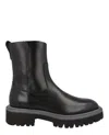 Ferragamo Man Ankle Boots Black Size 9 Calfskin