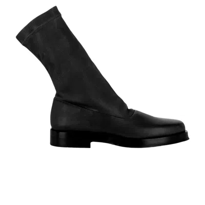 Pre-owned Ferragamo Furseo Sock Boot Wide 'black' | Men's Size 9