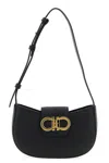 Ferragamo Black Gabry Shoulder Bag In Black