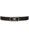 Ferragamo Reversible Gancini Leather Belt