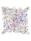 Ferragamo Gaia-print Silk Scarf In Multi
