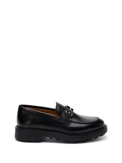 Ferragamo `galles` Loafers In Black  