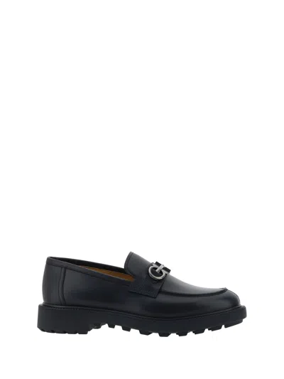 Ferragamo Salvatore  Loavers In Black