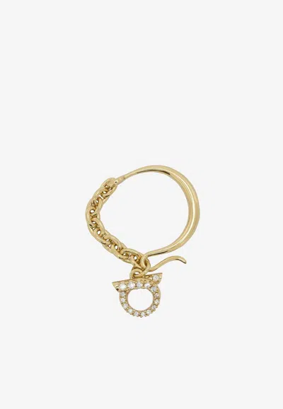 Ferragamo Gancatena Band Ring In Gold