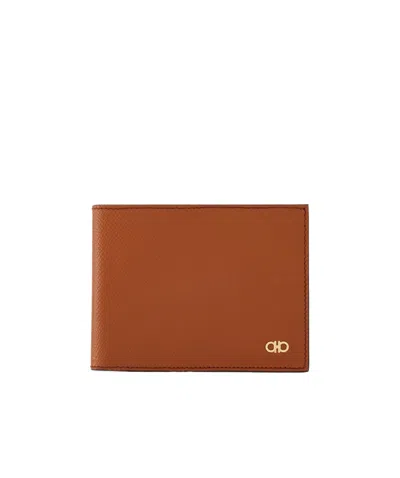 FERRAGAMO GANCIN DOUBLE FOLD WALLET
