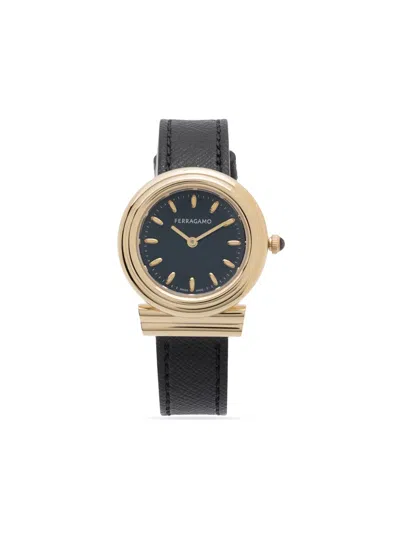 Ferragamo Gancini 28mm In Black