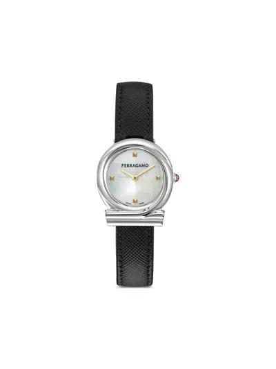 Ferragamo Gancini 28mm In Black