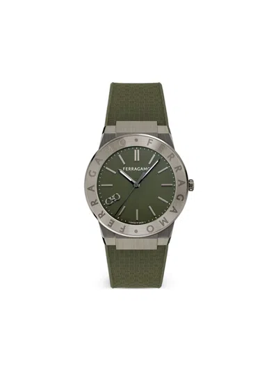 Ferragamo Gancini 41mm In Green