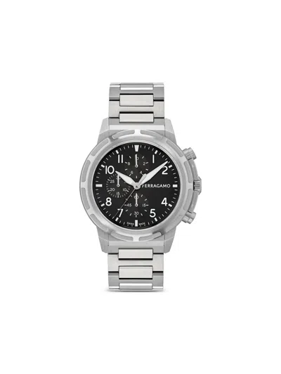 Ferragamo Gancini 44mm In Black