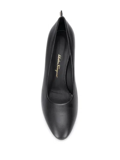 Ferragamo Gancini 95mm Pumps In Black