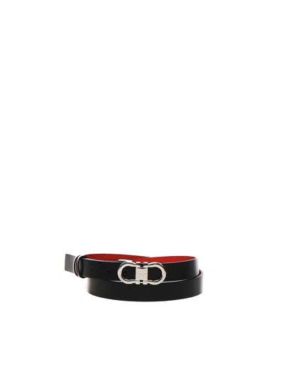 FERRAGAMO GANCINI ADJUSTABLE AND REVERSIBLE BELT