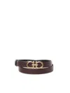 FERRAGAMO GANCINI ADJUSTABLE AND REVERSIBLE BELT