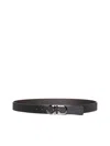 Ferragamo Gancini Belt In Black