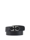 Ferragamo Gancini Belt In Black