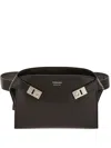 Ferragamo Gancini Belt Bag In Brown