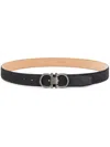Ferragamo Gancini Belt In Black