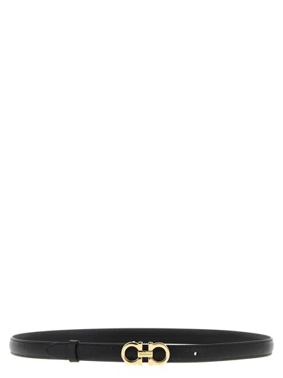 Ferragamo Gancini Belt In Black