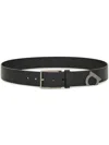 Ferragamo Gancini Belt In Black