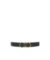 Ferragamo Double-sided Belt In Black