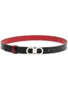 Ferragamo Gancini Belt In Red
