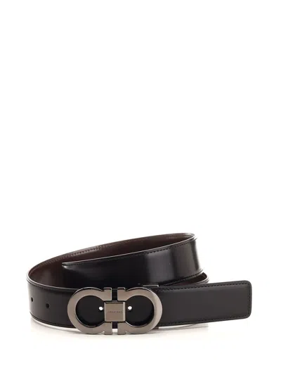 Ferragamo Gancini Belts Black
