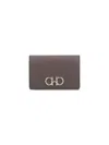 Ferragamo Gancini Logo-plaque Leather Wallet