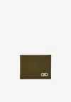 Ferragamo Bi-fold Gancini Leather Wallet