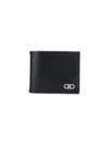 Ferragamo "gancini" Bifold Wallet Black