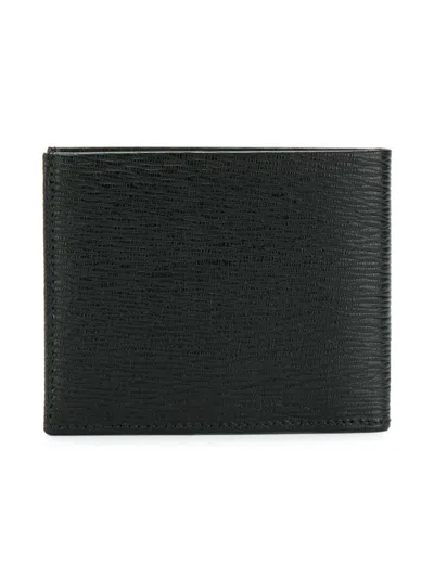 Ferragamo Gancini Bifold Wallet In Black