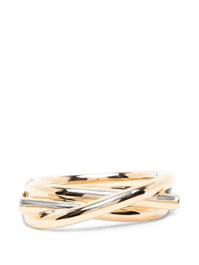 Ferragamo Gancini Bold Bracelet In Gold