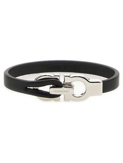 Ferragamo Gancini Bracelet In Blue
