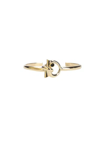Ferragamo 'gancini' Bracelet In Gold