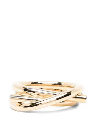 Ferragamo Gancini Bracelet In Gold