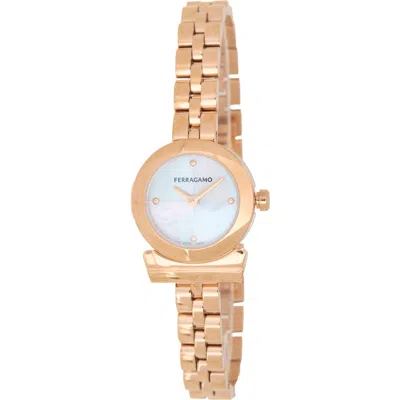 Ferragamo Gancini Bracelet Watch, 22.5mm In Gold