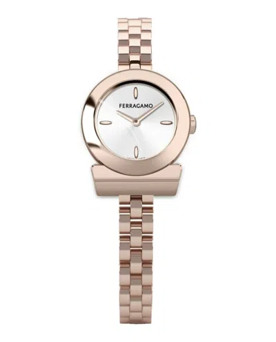 Ferragamo Gancini Bracelet Watch In Multi