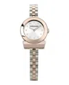 Ferragamo Gancini Bracelet Watch In Multi
