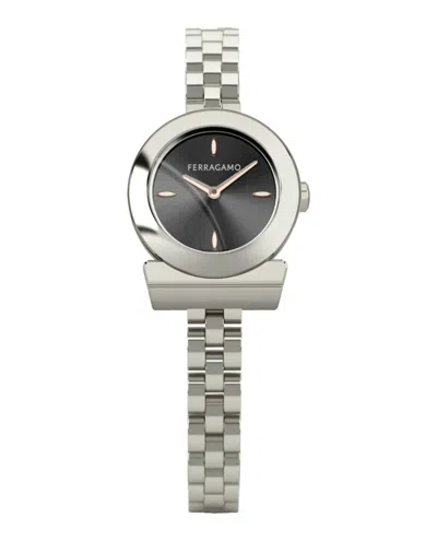 Ferragamo Gancini Bracelet Watch In Multi
