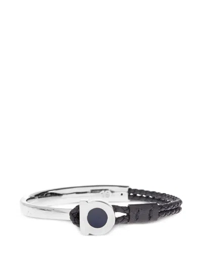 Ferragamo Gancini Braided Bracelet In Multi